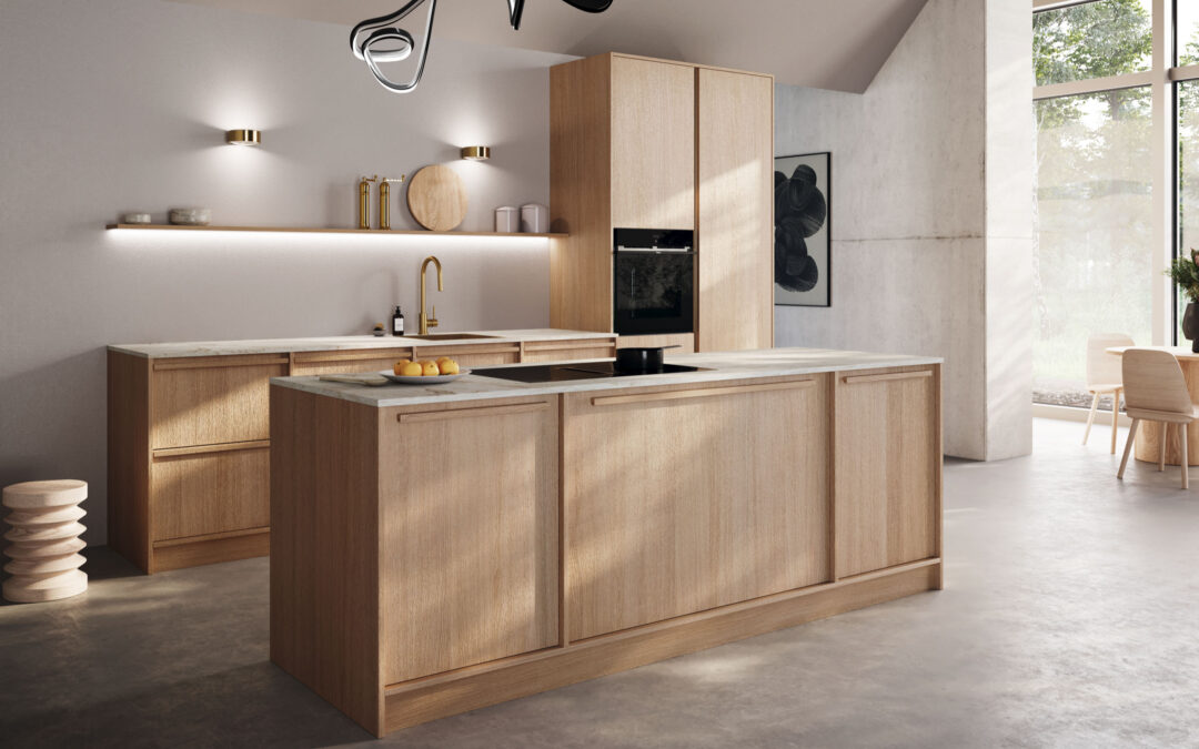 Luxe houten keuken
